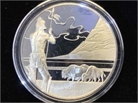 1 oz. .999 Fine Silver Round, (The Seal of the