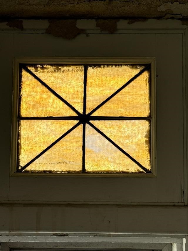 Stained Glass Transom Window 16x14