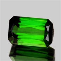 Natural Chrome Green Tourmaline {VVS-VS}