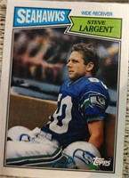 1987 Topps #177 Steve Largent