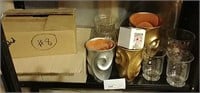 B3- 2nd Lot of Pillar Candles, Holders & Vases