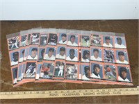 11 Baltimore Orioles Card Sheets 1994