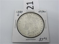 1880-S Silver Morgan Dollar  ***Tax Exempt***