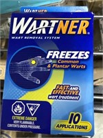 Wartner Wart removal system 10 applications