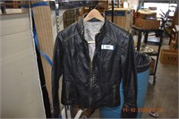 Lds. Faux Leather Jacket Size S