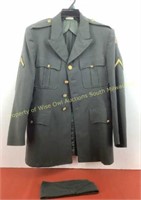 Army dress coat  Size 40 with hat