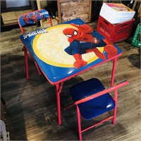 Ultimate Spider-Man Childrens Table & Chairs