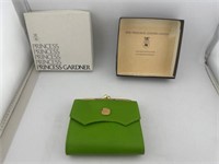 Vintage Princess Gardner Leather Wallet