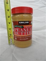 KS Organic Creamy Peanut Butter 28oz. Jar