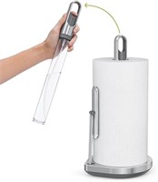 simplehuman Standing Paper Towel Holder with Spray