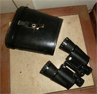 vintage binoculars w/case Korvette 20 x 50 power