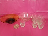 Mixed Glassware Bowls, cups & others