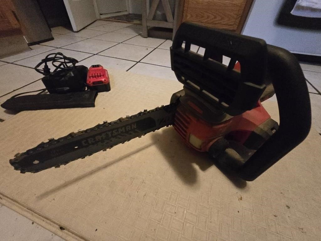 Sears Battery Operated Chainsaw
