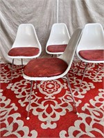 Mid Century Miller Chairs set of 4
