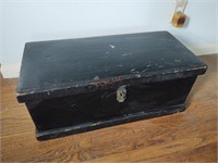 Vintage solid wood chest