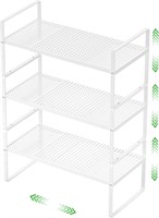 Expandable Cabinet Storage Shelf Organizer Rack
