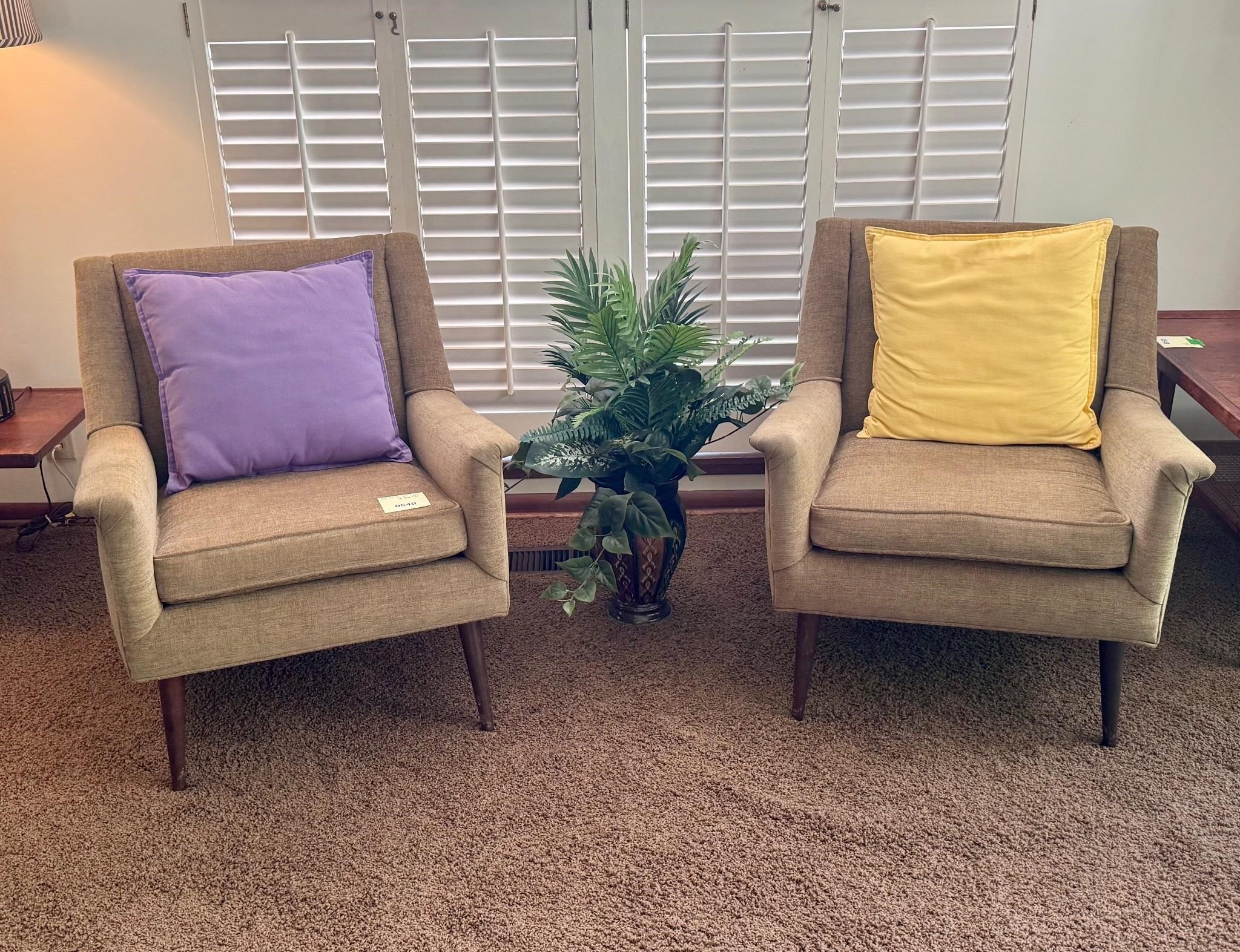Mid Century Lounge Chairs