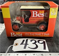 1912 Ford Model T Do It Best Die Cast