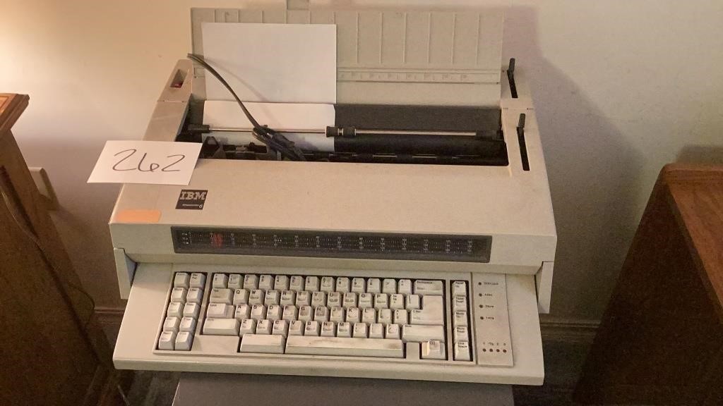 IBM electric typewriter