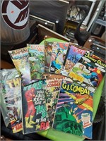 10 Vtg. Comics-Thor, Xmen, Superman, Sgt. Rock,