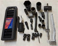 Lot of Impact Sockets, Duralst Deep Impact Socket