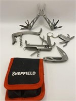 Sheffield 5 Piece Multi Function Knife Set with