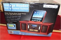 Wooden Entertainment System / New