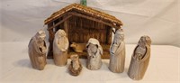 Pottery Nativity Scene