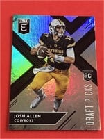 2018 Elite Josh Allen Rookie Card