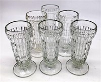 Vintage Soda Fountain Sundae Glasses