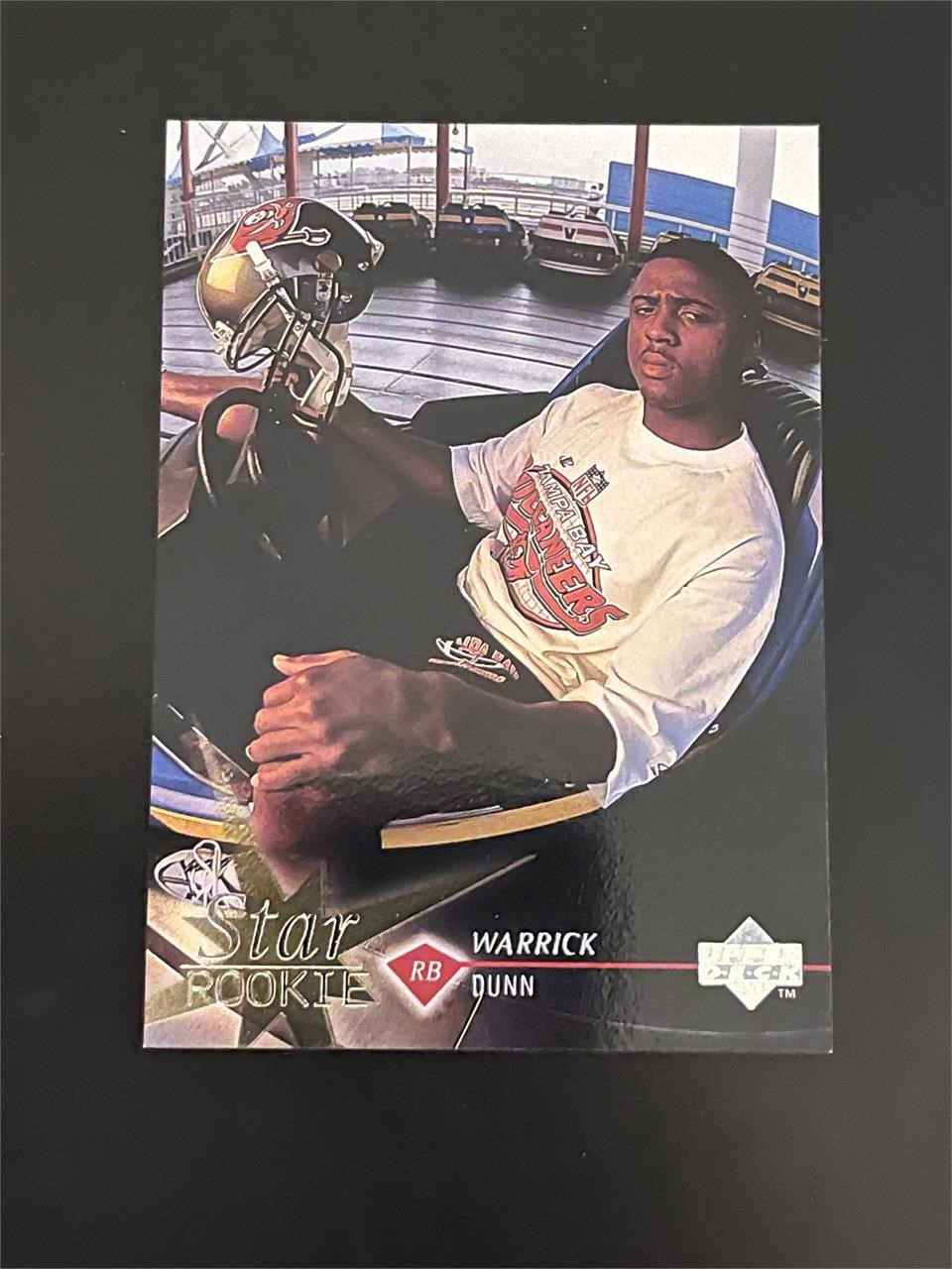 Warrick Dunn Star Rookie Card