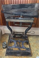 Antique Cast Iron Scale " Computing Scale Co. "