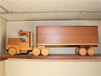 Hand Made Wooden Toy Truck