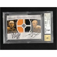 2008-09 Ray Bourque/cam Neely Auto Jersey Card