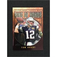 2004 Ring Of Honor Tom Brady Sb Mvp Card