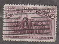 1892 Columbian Exposition 2c Scott # 231