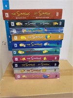 Group of Simpsons dvds