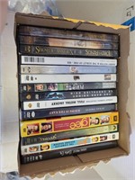 Group of dvds