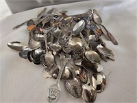 Group of collector spoons