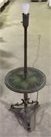 (N) Vintage Floor End Table Lamp 58” tall