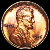 1916 Lincoln Wheat Penny UNC RED