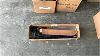 Unused 24" Machete, Unused 22" Machete Sheath,