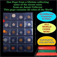 20 Great Coins of the World, hand selected, many t