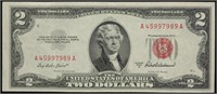 Series 1953-A $2 Bank Note - Red Seal
