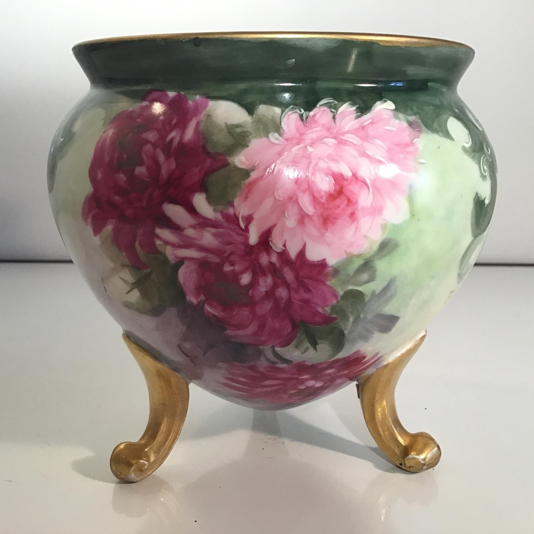 HAND PAINTED VASE