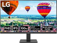 $185- LG 27” Full HD IPS Monitor with AMD FreeSync