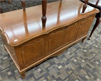 Cherry French Style Cedar Lined Blanket Chest