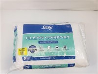 Sealy Clean Comfort Antimicrobial bed pillow