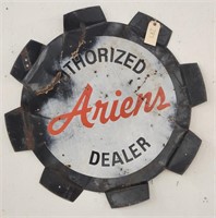 "Ariens" Double-Sided Metal Sign