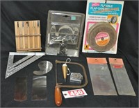 Asst'd woodworking tools